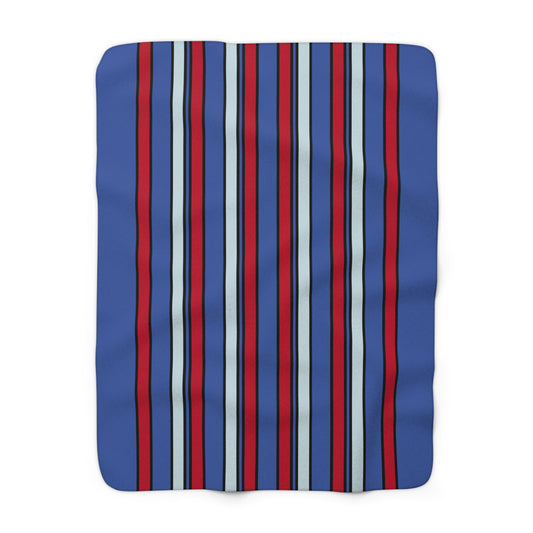 Guam Retro Stripes Blanket Throw