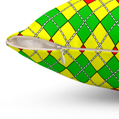 Congo Retro Argyle Cushion Pillow