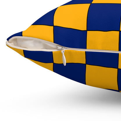 Nauru Retro Check Cushion Pillow