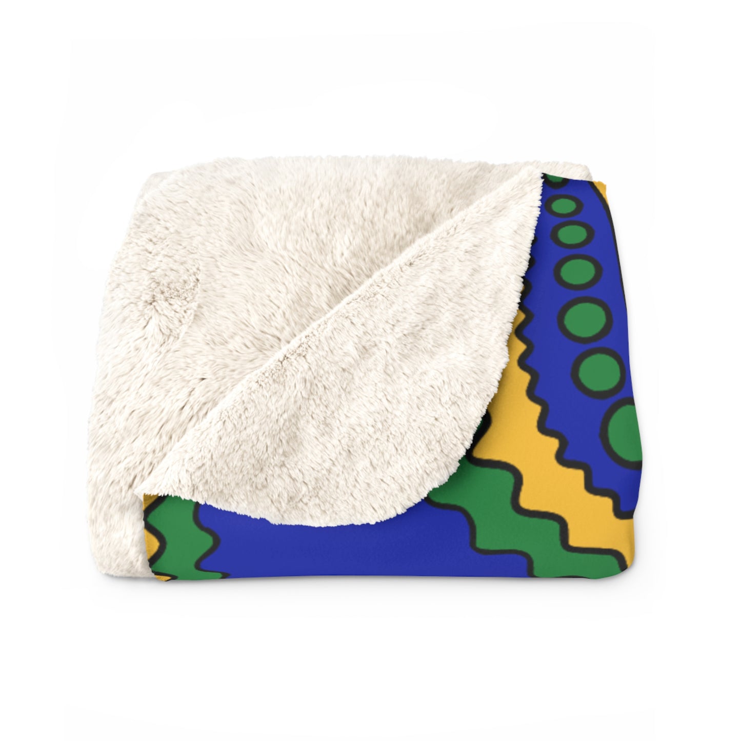 Christmas Island Retro Paisley Blanket Throw