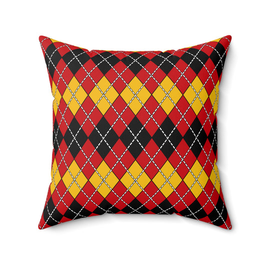 Timor Leste Retro Argyle Cushion Pillow