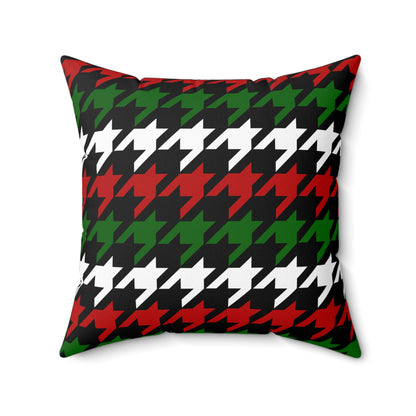 Kenya Retro Houndstooth Cushion Pillow