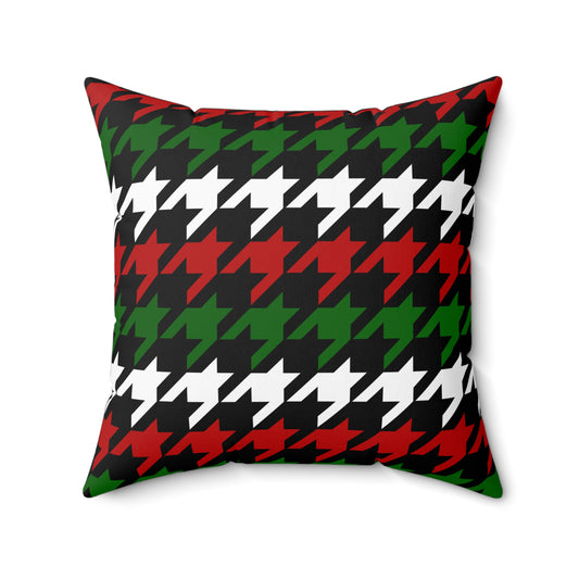 Kenya Retro Houndstooth Cushion Pillow