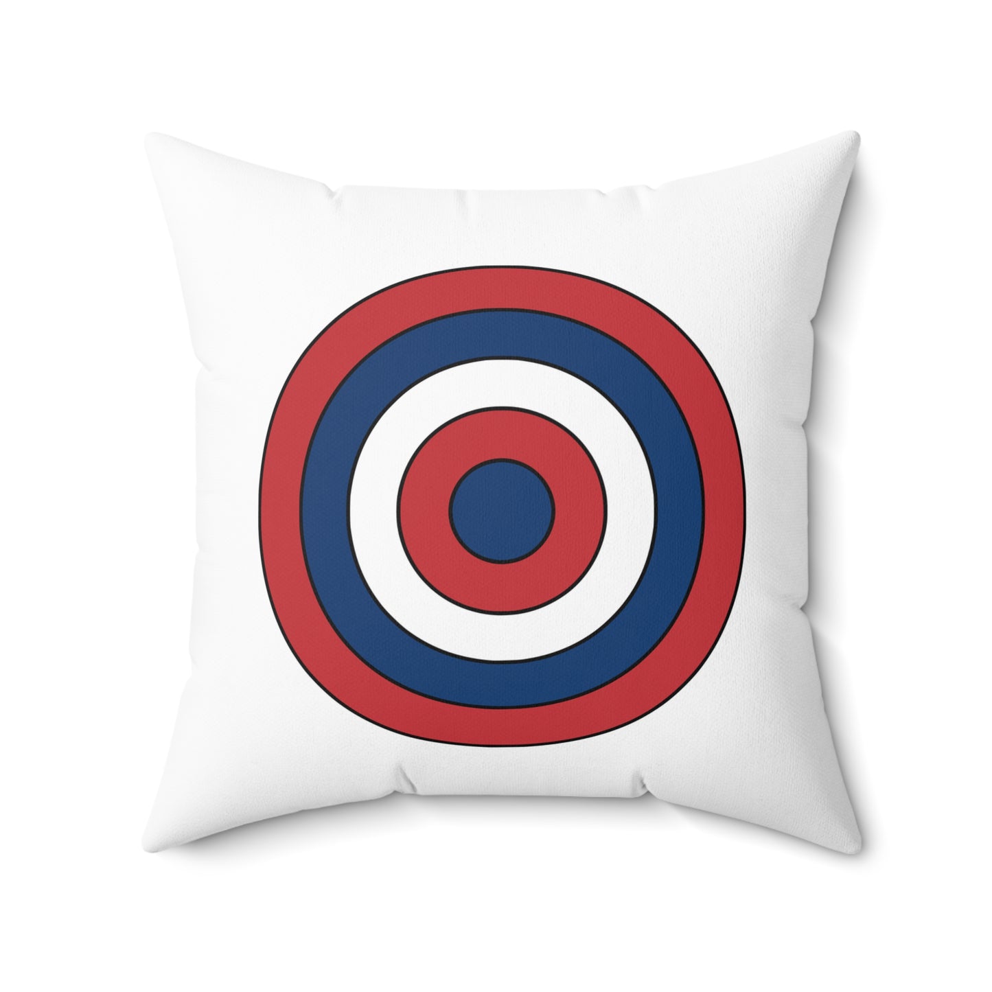 Serbia Retro Target Cushion Pillow