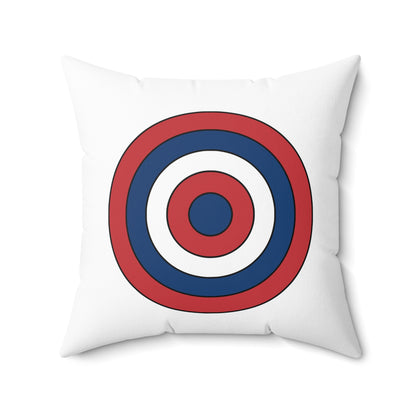 Serbia Retro Target Cushion Pillow