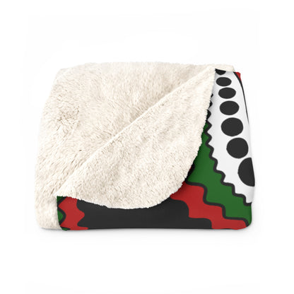 Kenya Retro Paisley Blanket Throw