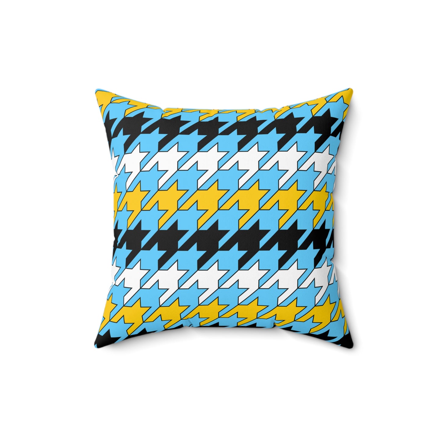 Saint Lucia Retro Houndstooth Cushion Pillow