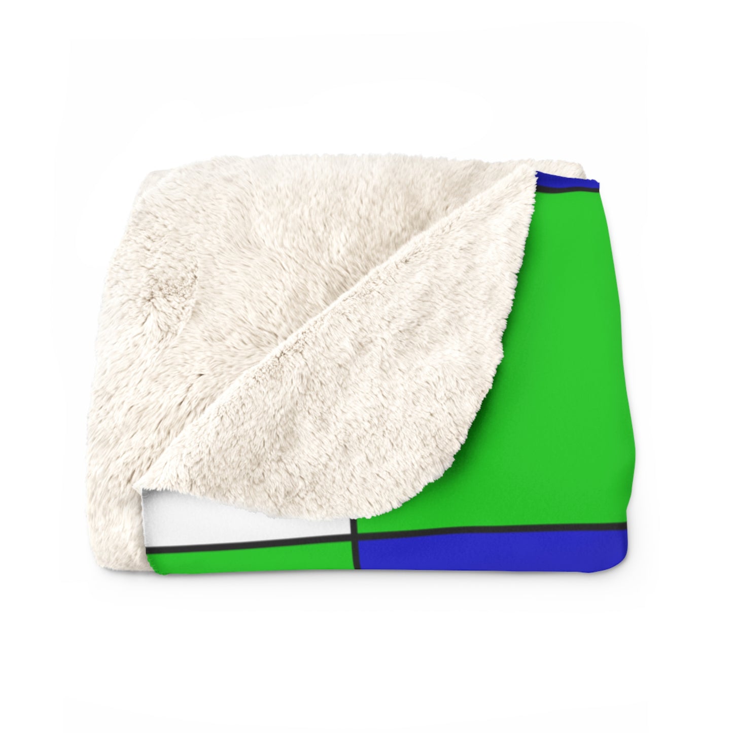 Sierra Leone Retro Check Blanket Throw