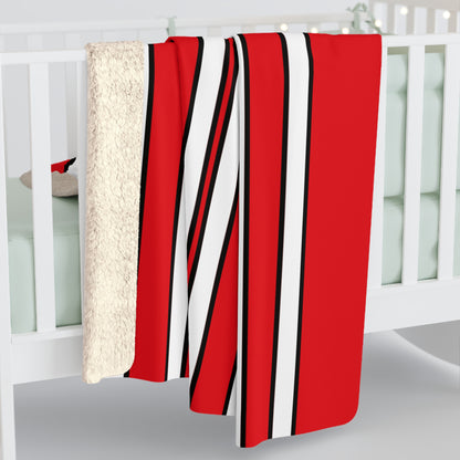 Turkiye Retro Stripes Blanket Throw