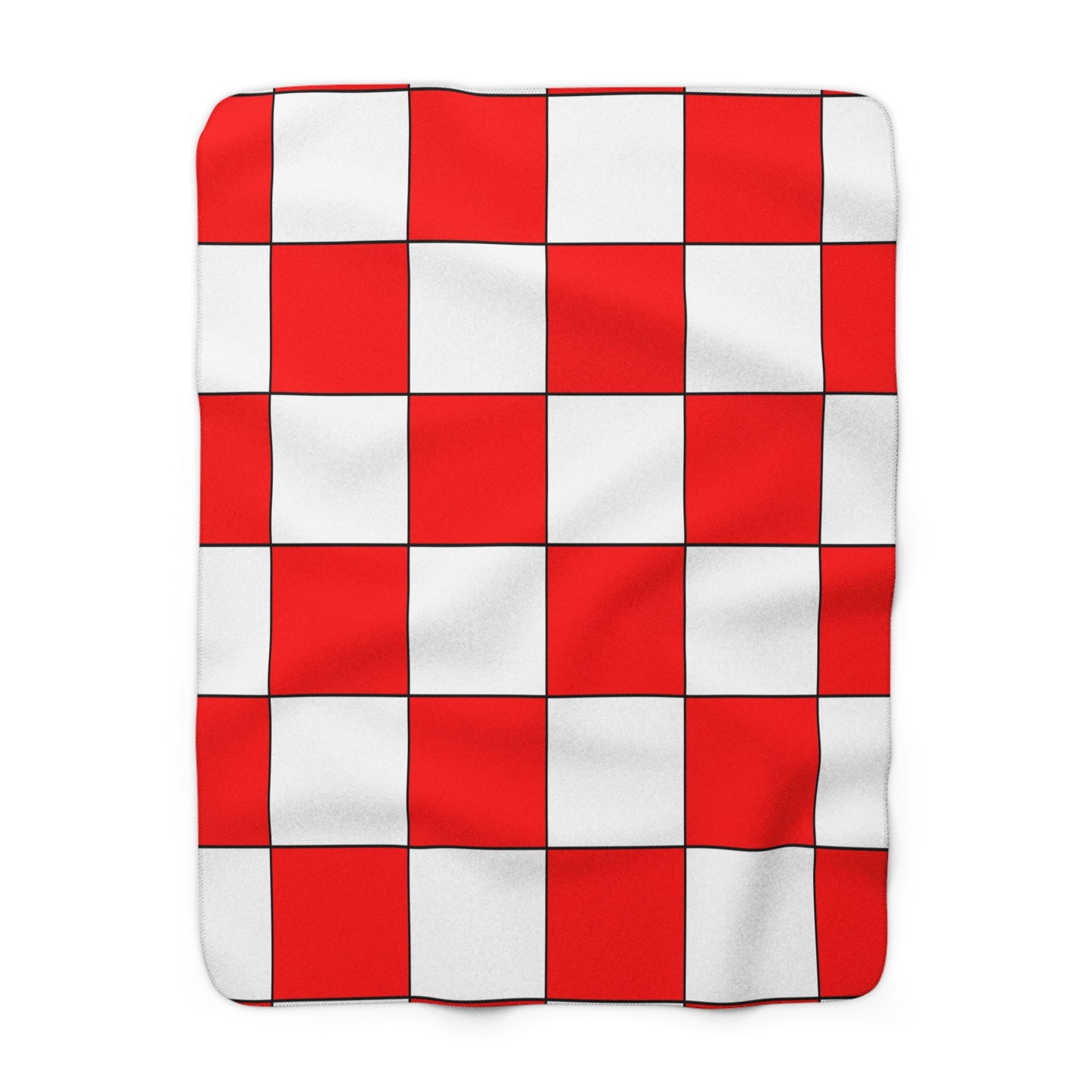 Georgia Retro Check Blanket Throw