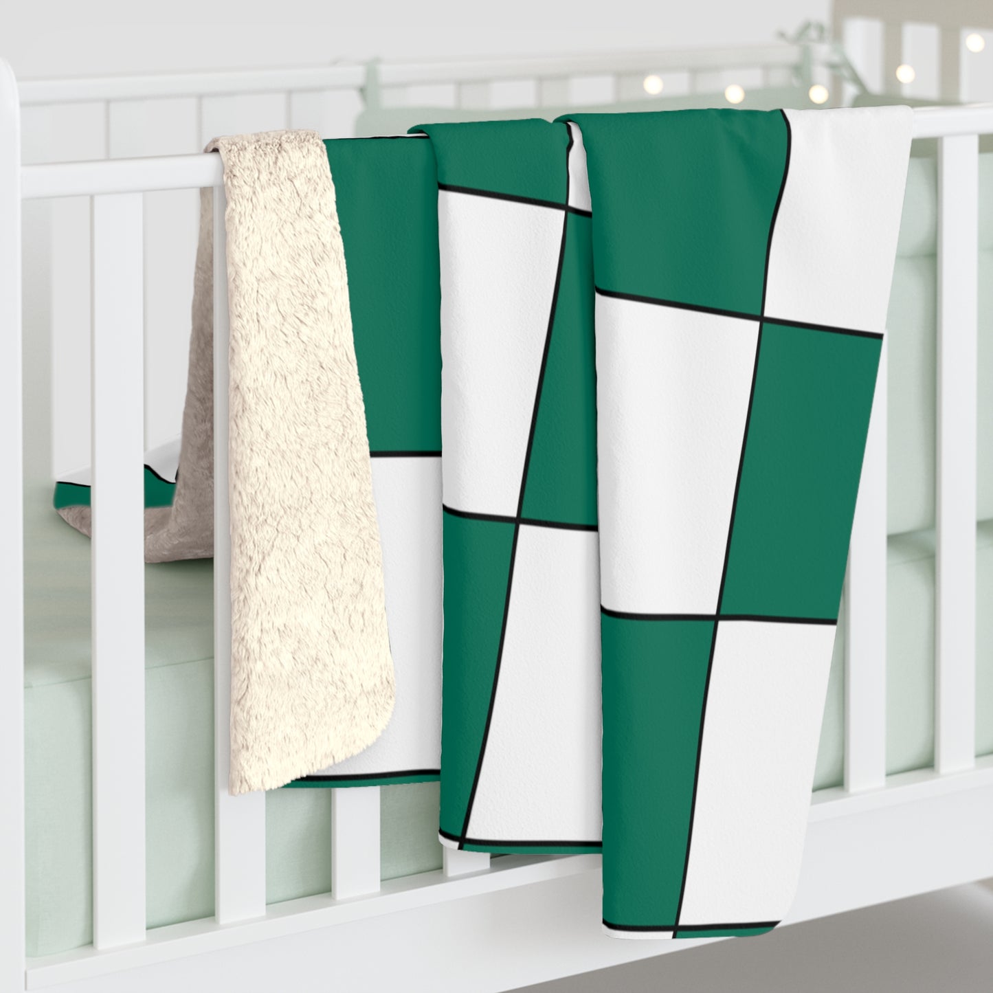 Macao Retro Check Blanket Throw