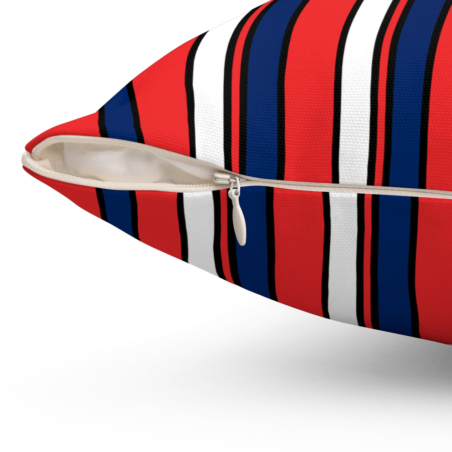 Svalbard And Jan Mayen Retro Stripes Cushion Pillow