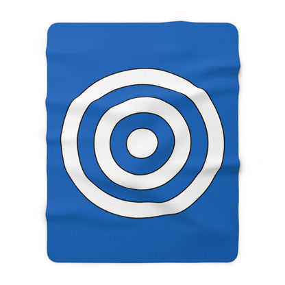 Scotland Retro Target Blanket Throw