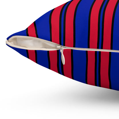 Haiti Retro Stripes Cushion Pillow