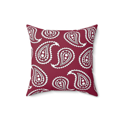Qatar Retro Paisley Cushion Pillow