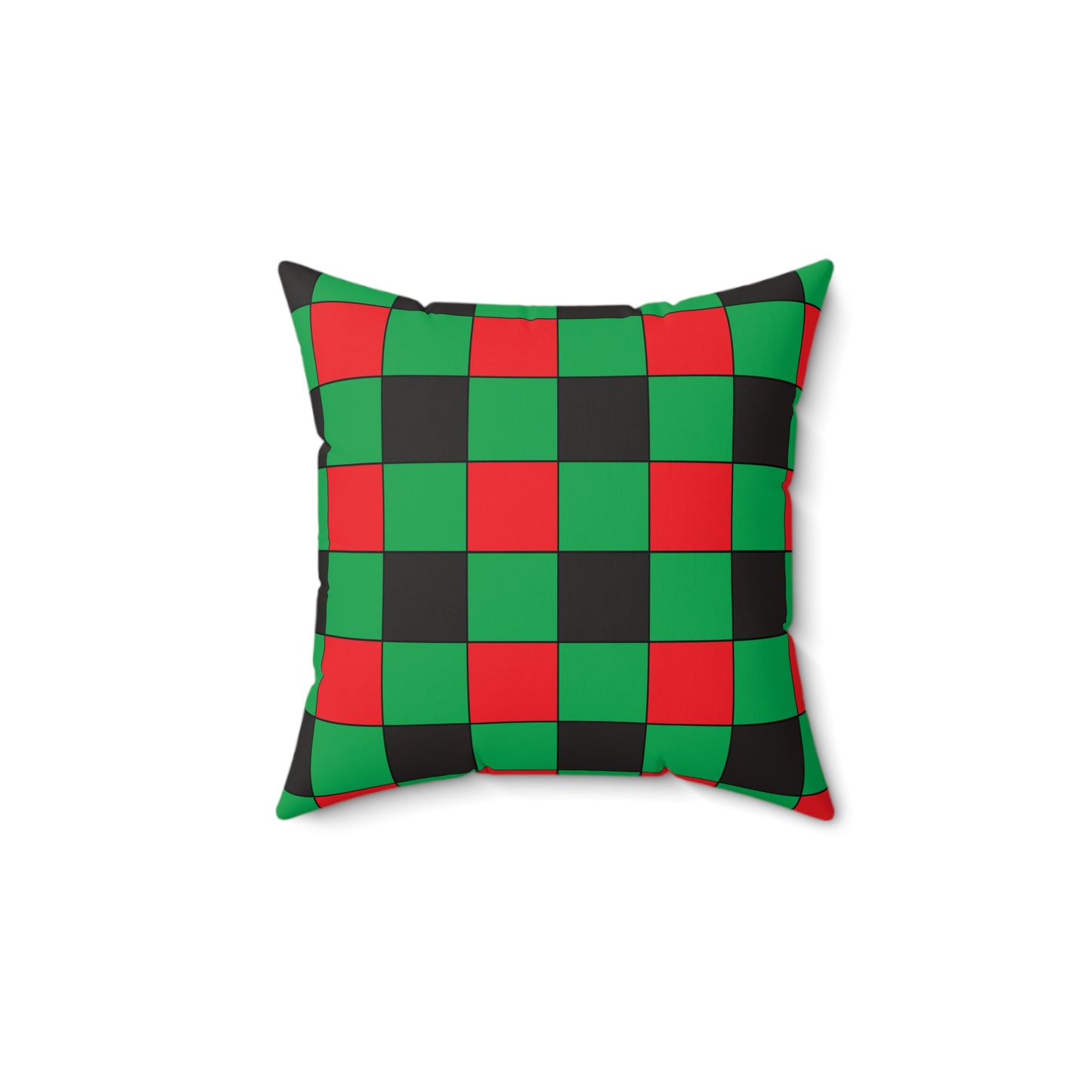 Martinique Retro Check Cushion Pillow