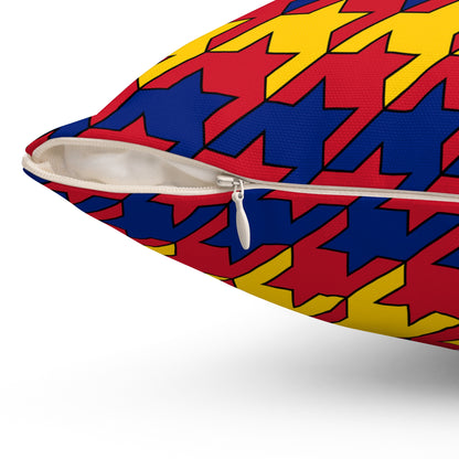 Venezuela Retro Houndstooth Cushion Pillow