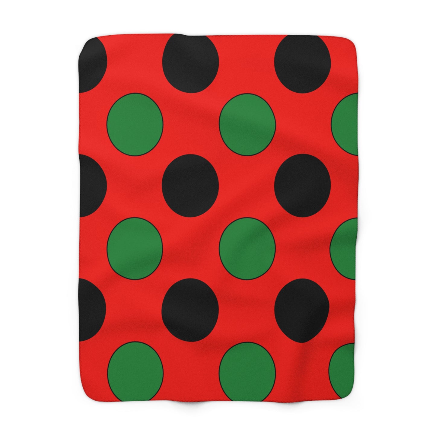 Malawi Retro Polka Dots Blanket Throw