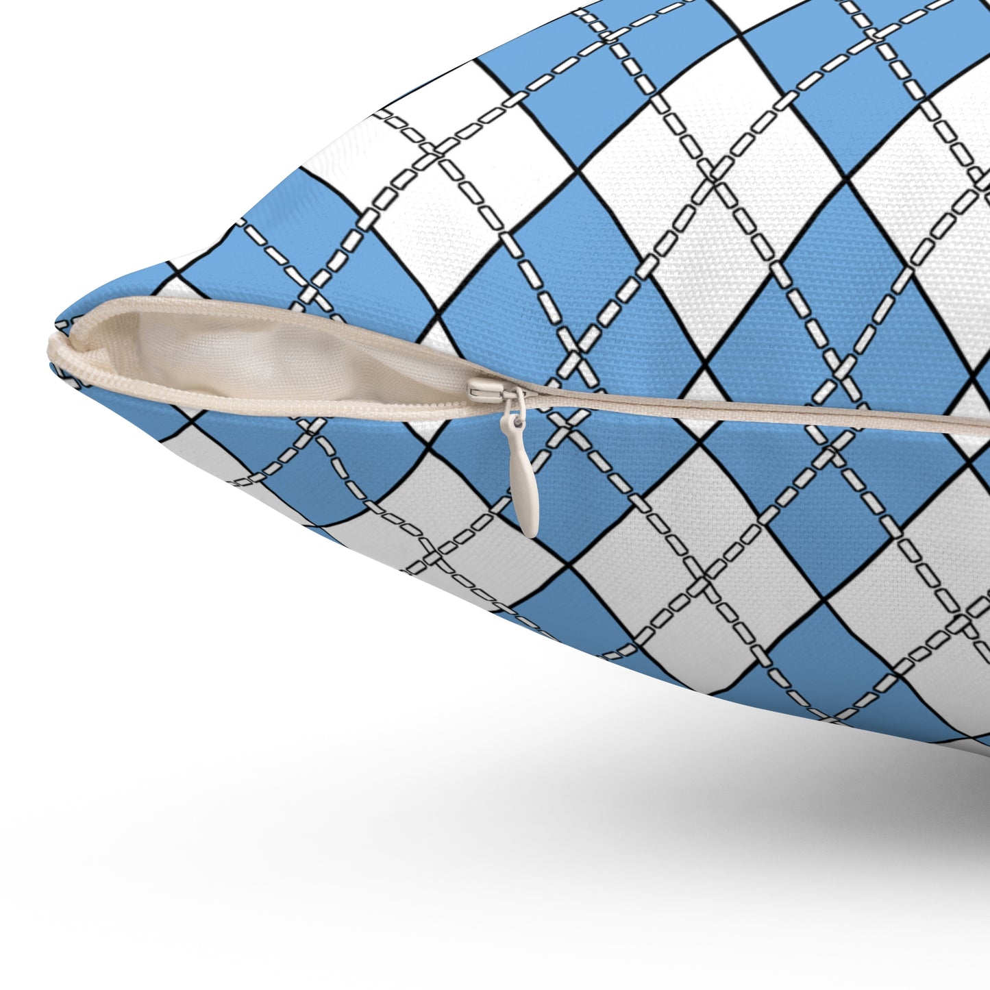 Argentina Retro Argyle Cushion Pillow
