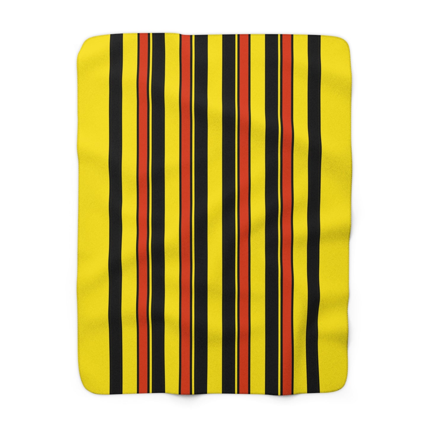 Uganda Retro Stripes Blanket Throw
