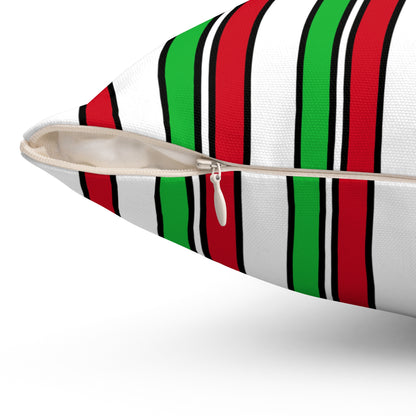 Burundi Retro Stripes Cushion Pillow