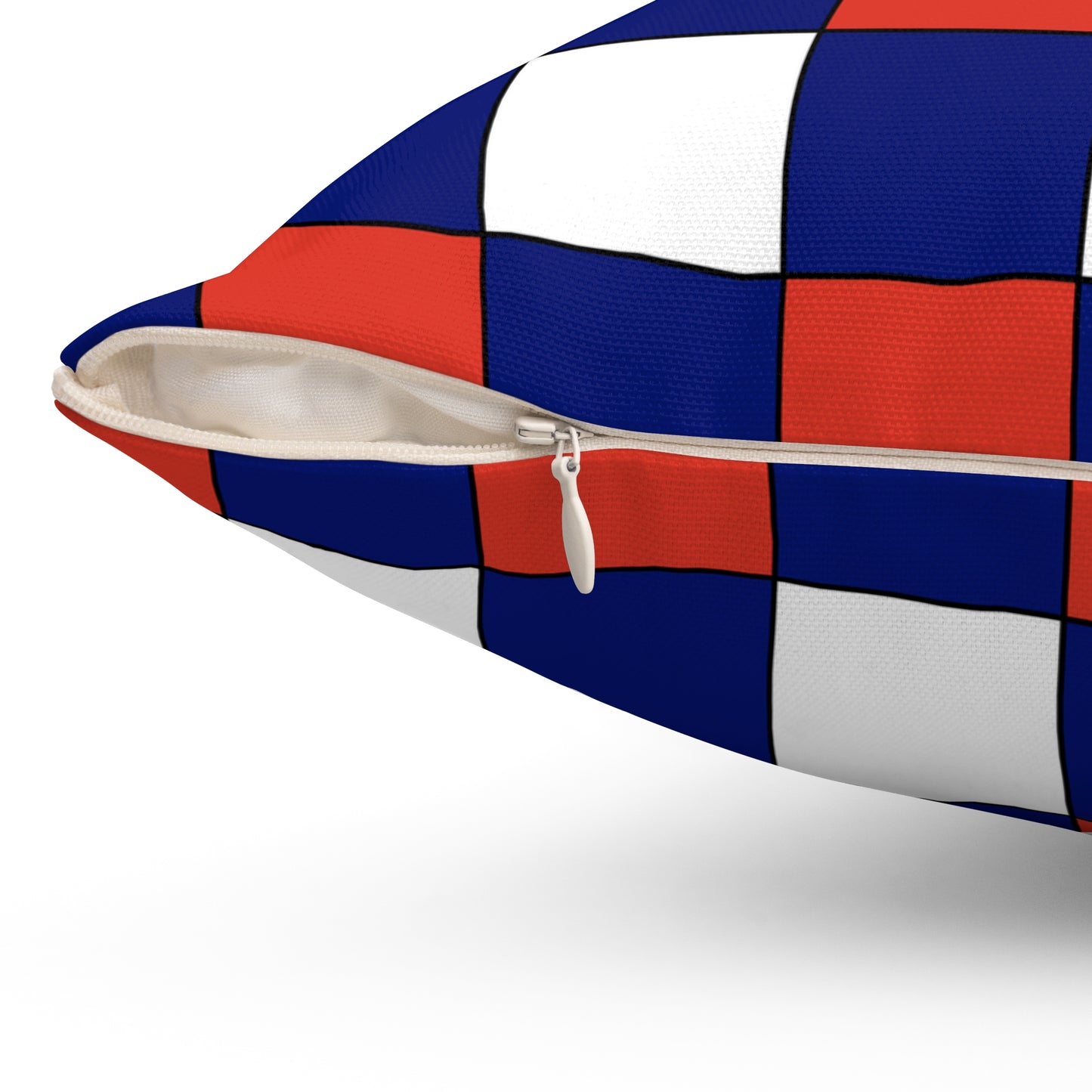 Cabo Verde Retro Check Cushion Pillow