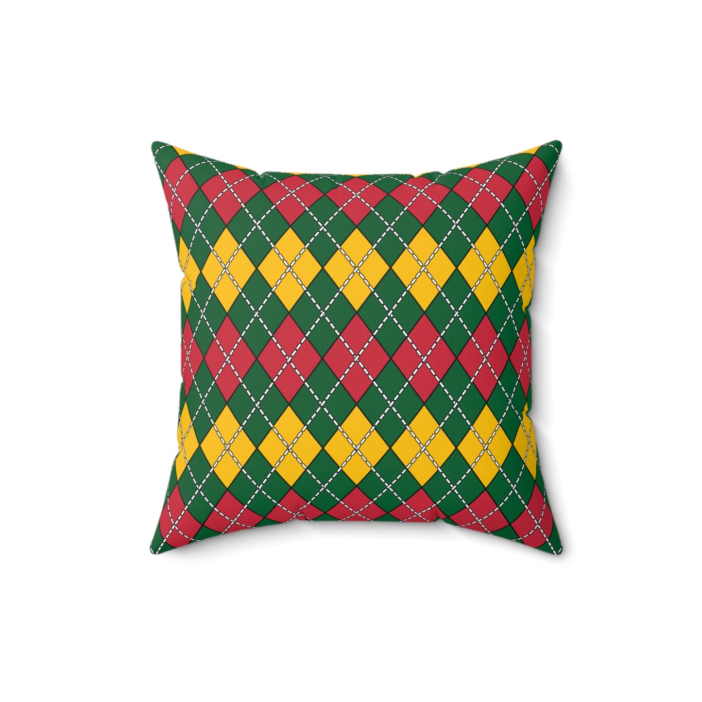 Mauritania Retro Argyle Cushion Pillow
