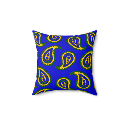 Solomon Islands Retro Paisley Cushion Pillow