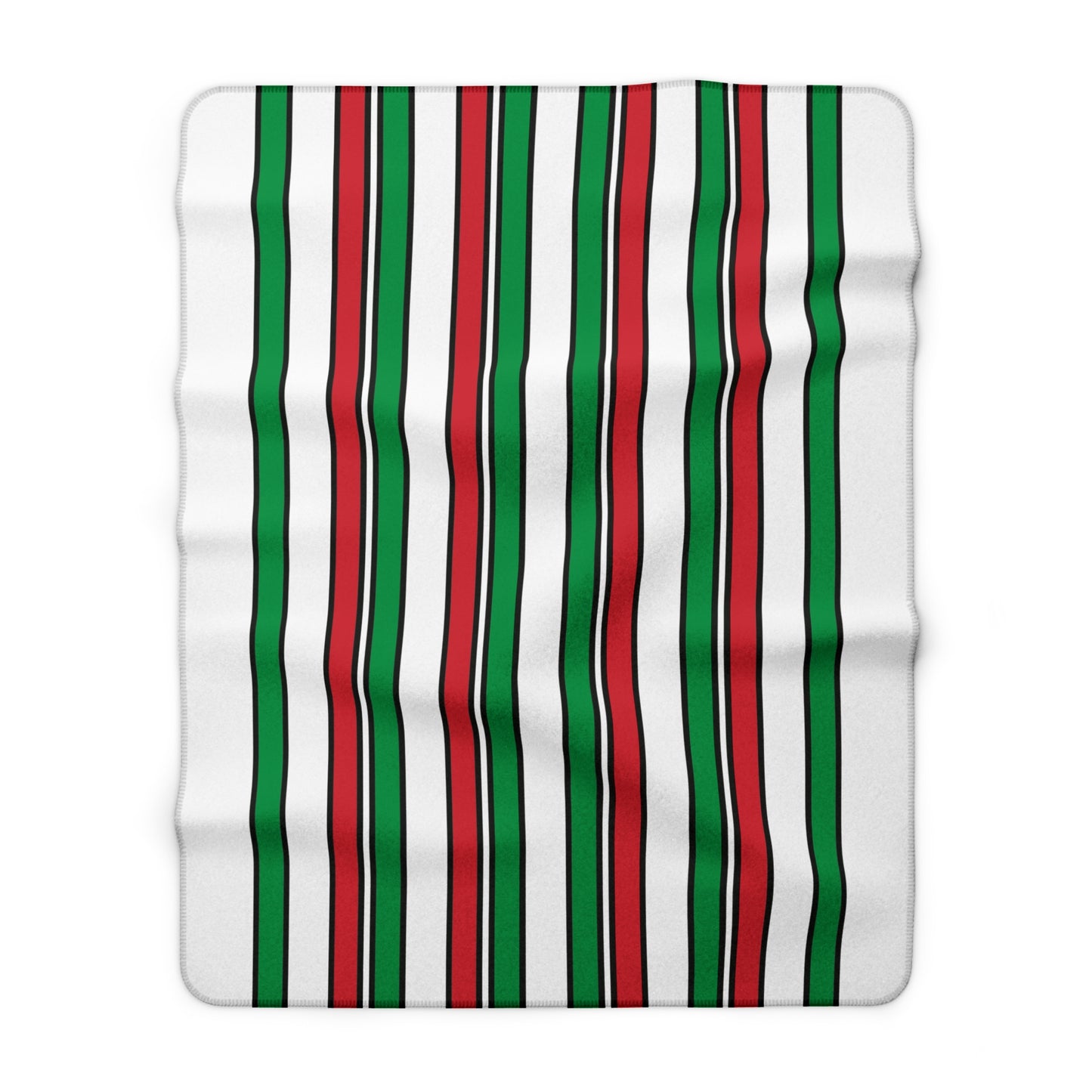 Italy Retro Stripes Blanket Throw