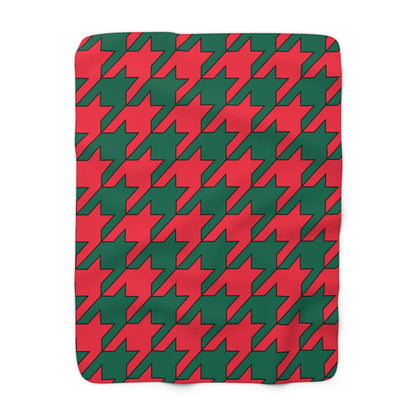 Bangladesh Retro Houndstooth Blanket Throw