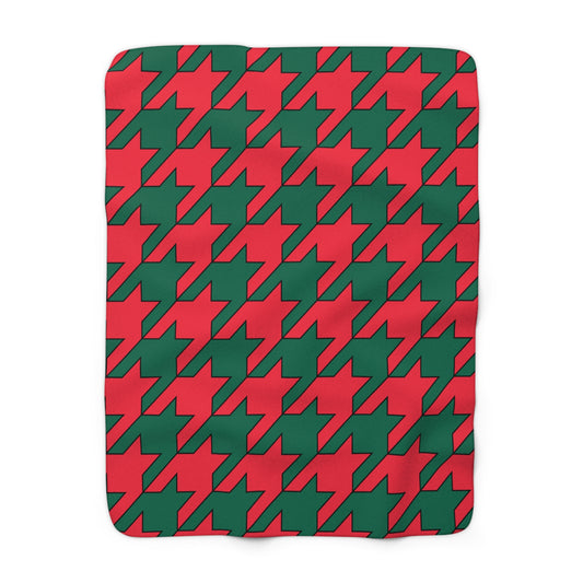 Bangladesh Retro Houndstooth Blanket Throw