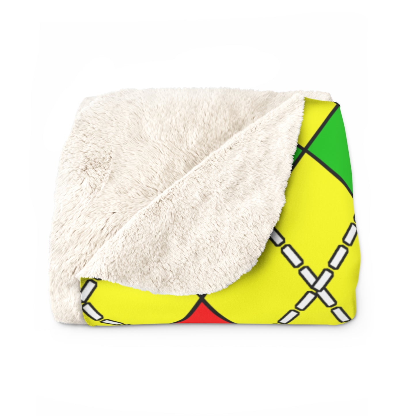 Congo Retro Argyle Blanket Throw