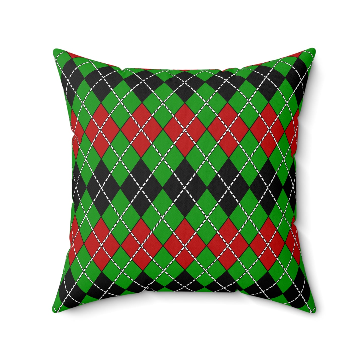 Afghanistan Retro Argyle Cushion Pillow