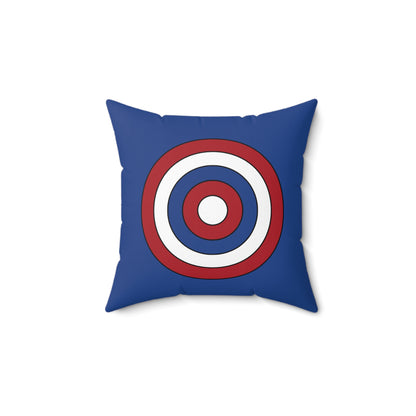 Caribbean Netherlands Retro Target Cushion Pillow