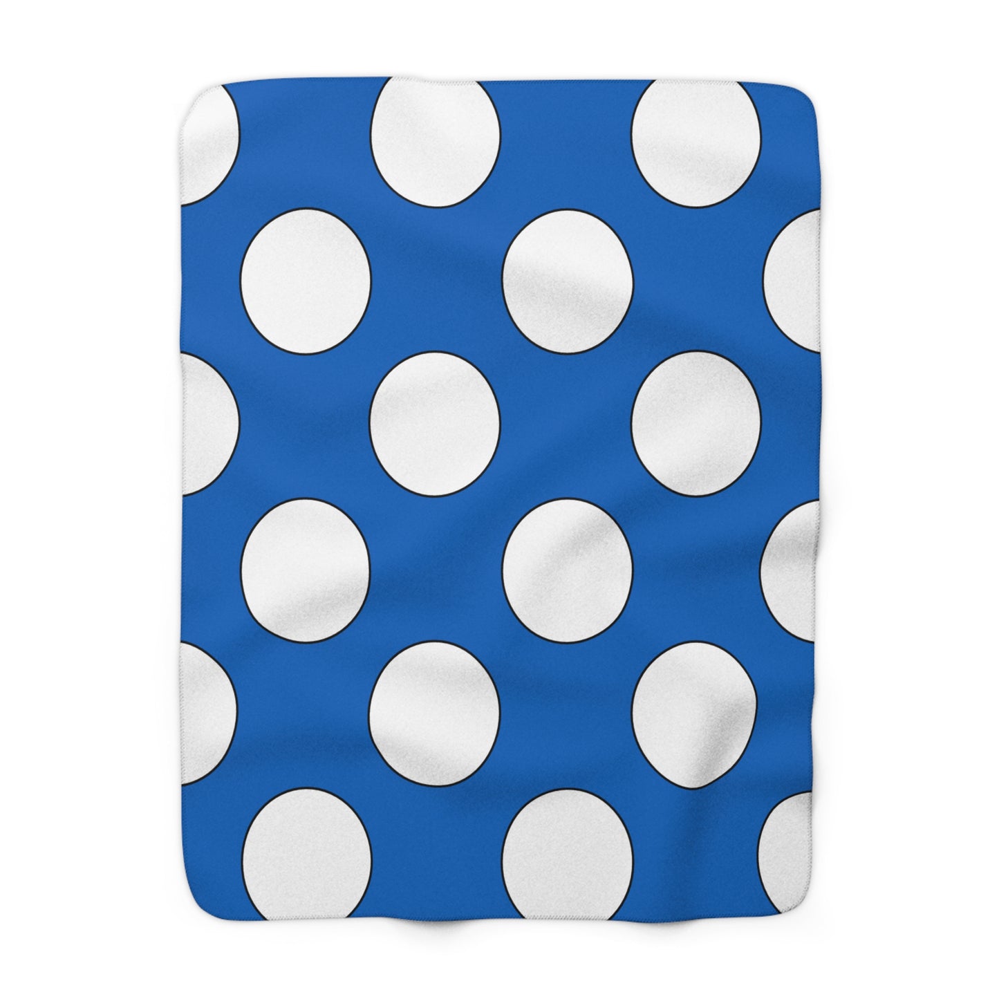 Scotland Retro Polka Dots Blanket Throw