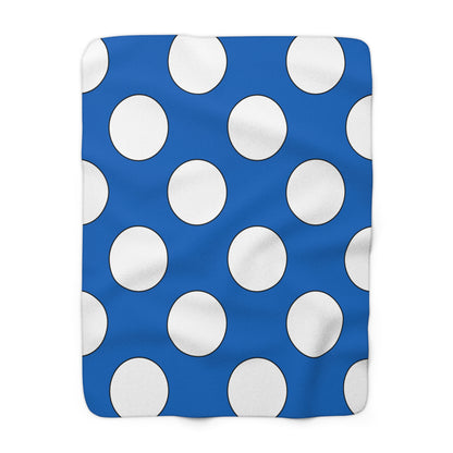 Scotland Retro Polka Dots Blanket Throw