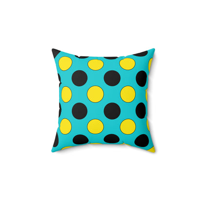 Bahamas Retro Polka Dots Cushion Pillow