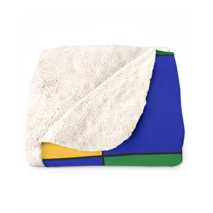 Christmas Island Retro Check Blanket Throw