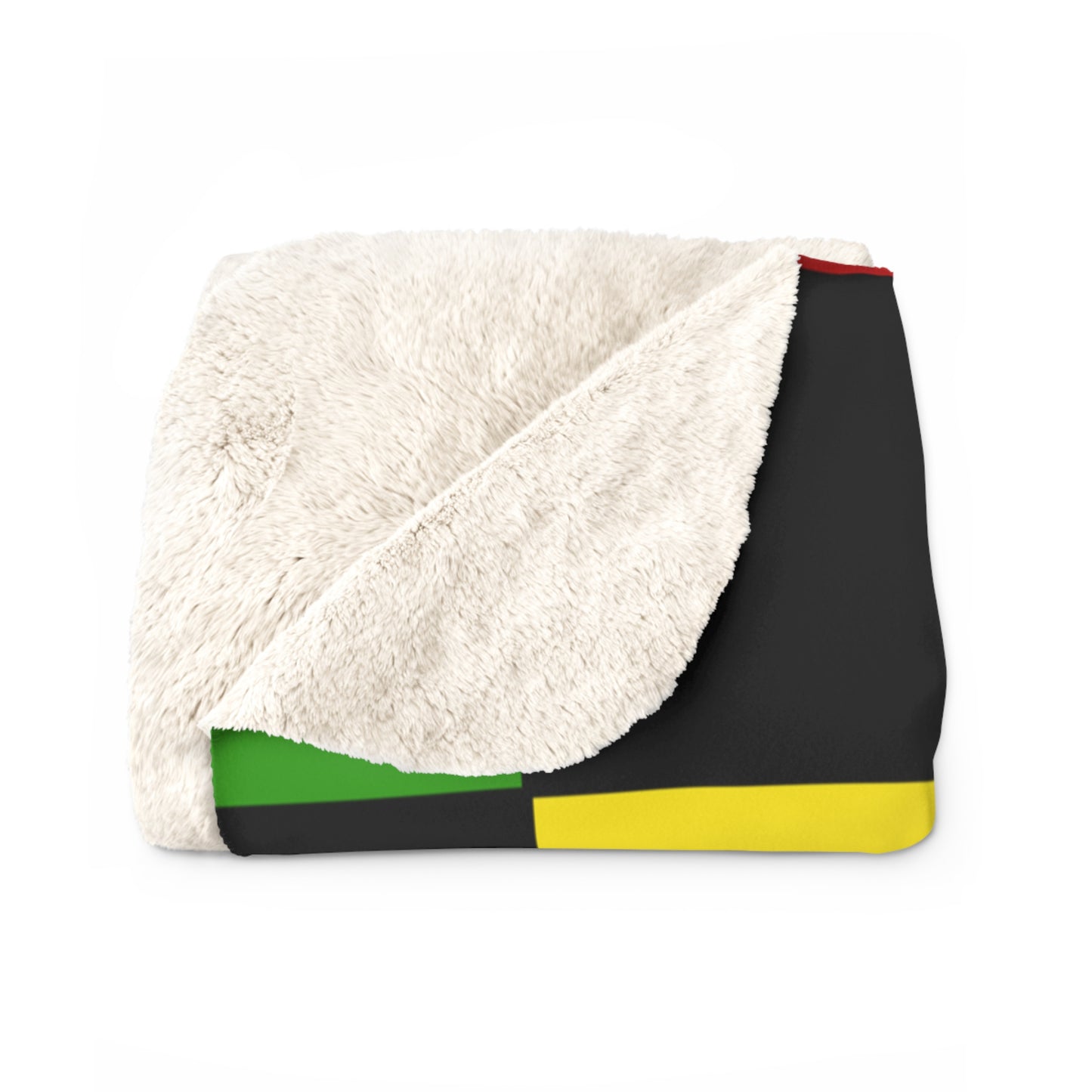 Saint Kitts And Nevis Retro Check Blanket Throw