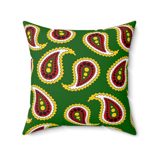 Zimbabwe Retro Paisley Cushion Pillow