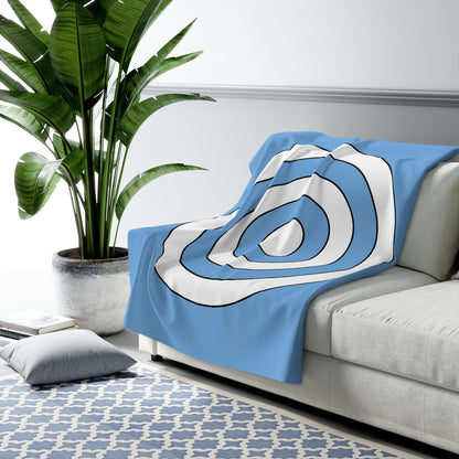 Argentina Retro Target Blanket Throw
