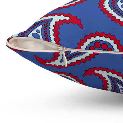 Guam Retro Paisley Cushion Pillow