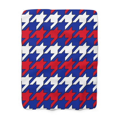 Cambodia Retro Houndstooth Blanket Throw