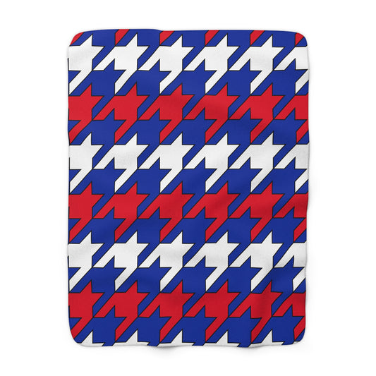 Cambodia Retro Houndstooth Blanket Throw
