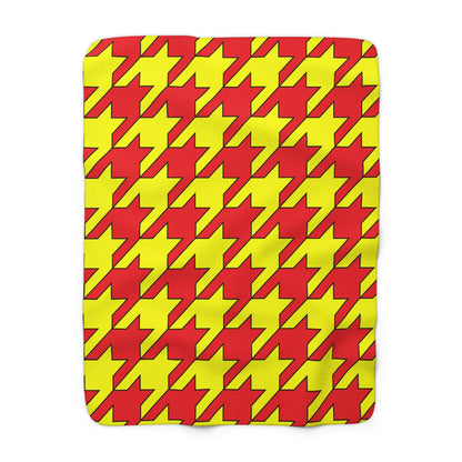 China Retro Houndstooth Blanket Throw
