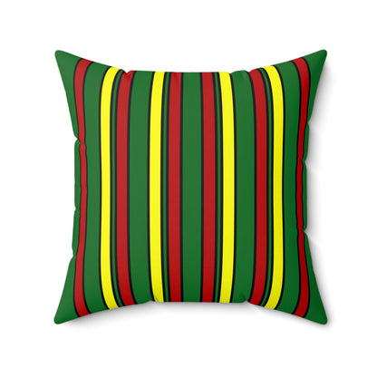 Senegal Retro Stripes Cushion Pillow