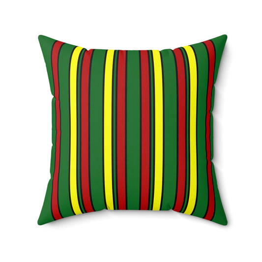 Senegal Retro Stripes Cushion Pillow