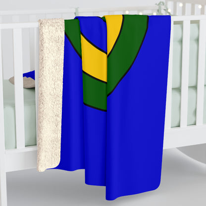Solomon Islands Retro Target Blanket Throw