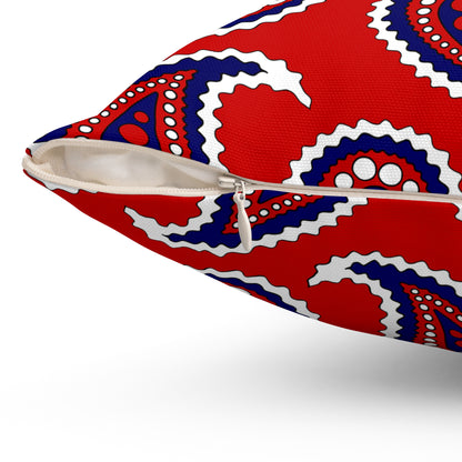 Malaysia Retro Paisley Cushion Pillow