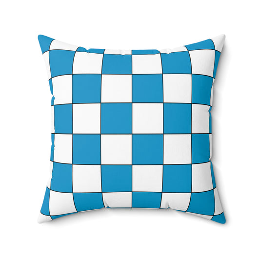 Galicia Retro Check Cushion Pillow